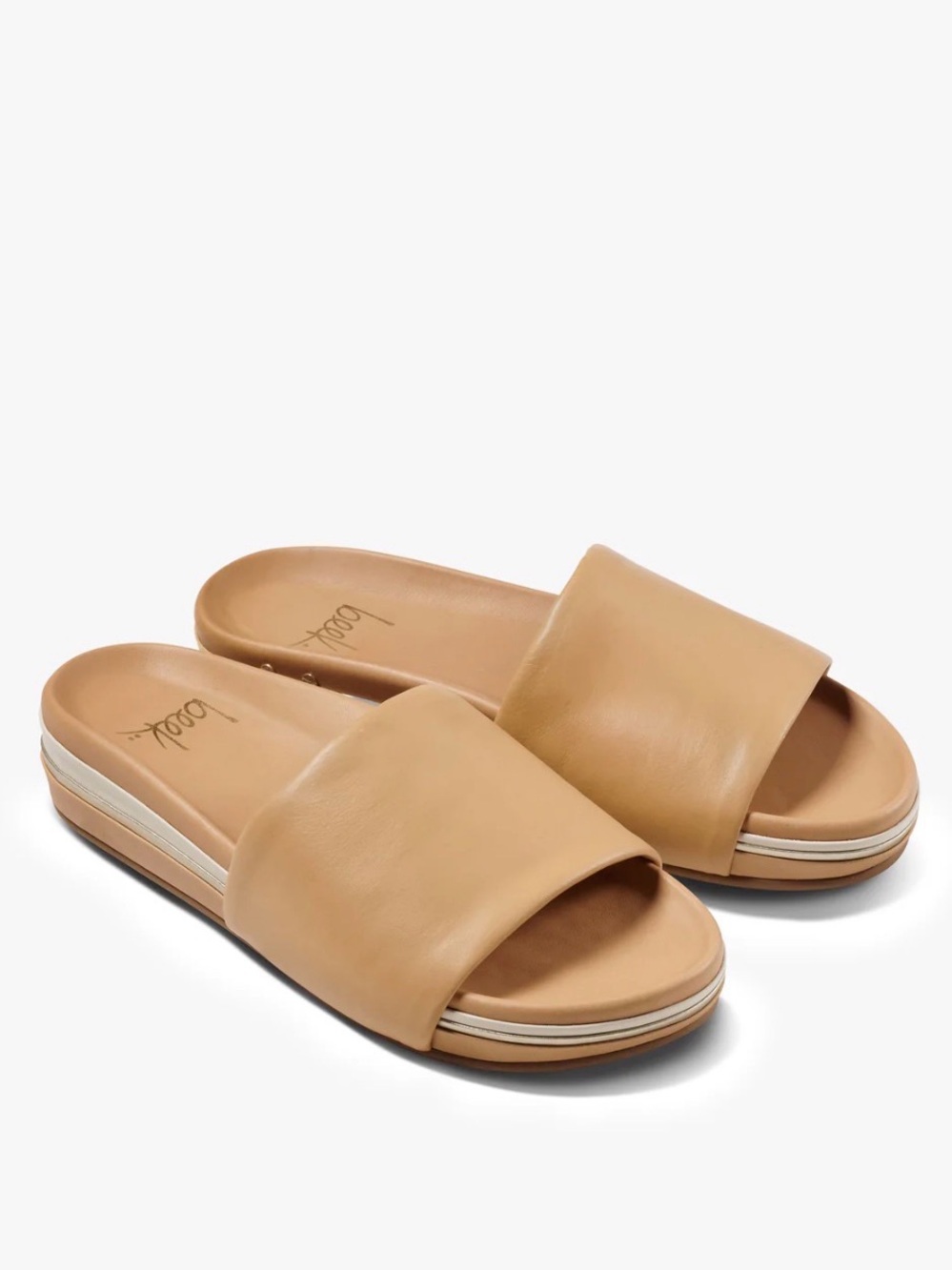 New Beek Pelican Stripe platform slides